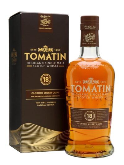 Tomatin 18 años - Oloroso Sherry Finish