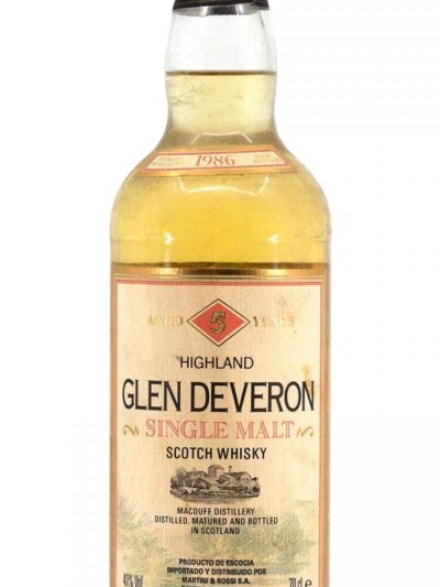 Glen Deveron 5 años (bottled 1980´s)