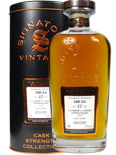 Caol Ila (2007-2025) 17 años - Signatory Vintage Cask Strength Collection