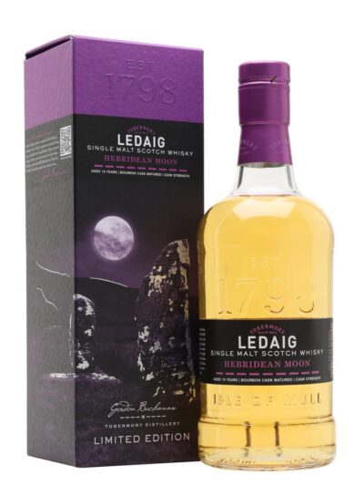 Ledaig 10 años Cask Strength - Hebridean Moon Collection 2025