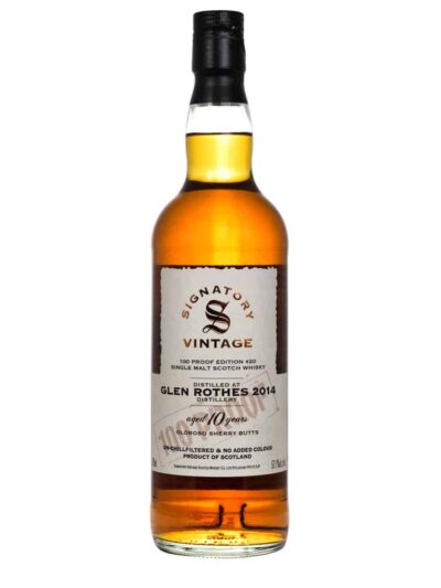 Glenrothes (2015-2025) 10 años - Signatory Vintage (100 Proof Edit #50)