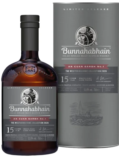 Bunnahabhain 15 años - An Cuan Garbh No.1 - White Port Finish (Westering Home Collection) - Ed. 2026