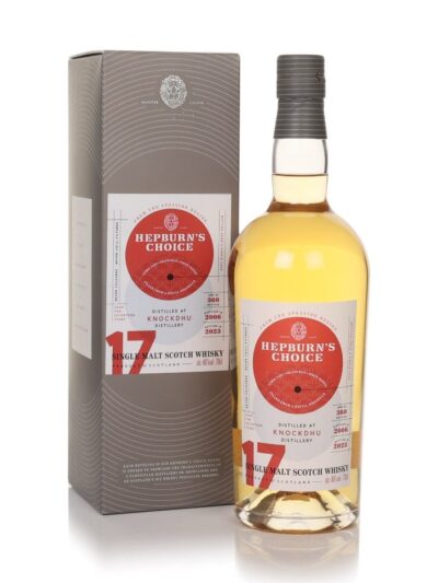 Knockdhu (2006-2023) 17 años Single Cask - Hunter Laing "Hepburn´s Choice"