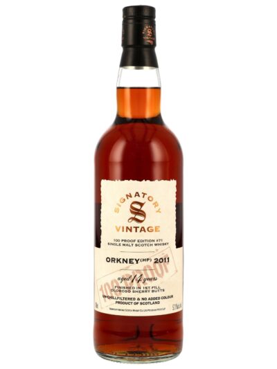 Orkney HP (2011-2026) 14 años - Signatory Vintage (100 Proof Edit #71)