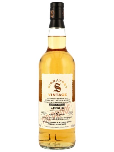 Ledaig (2020-2026) 6 años - Signatory Vintage (100 Proof Edit #76)