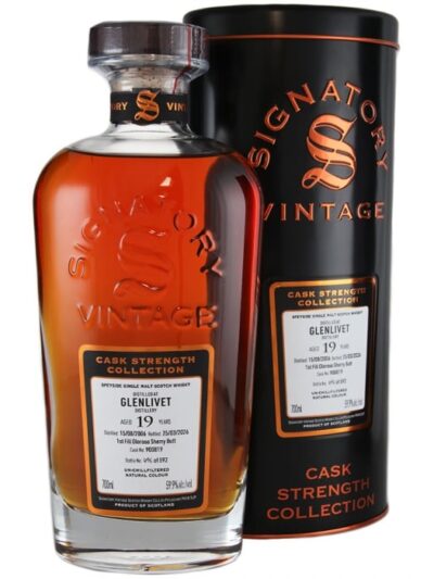 Glenlivet (2006-2026) 19 años - Signatory Vintage (Cask Strength Collection)