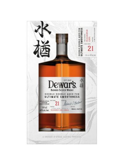 Dewars 21 años - Mizunara oak Casks (0,5L)